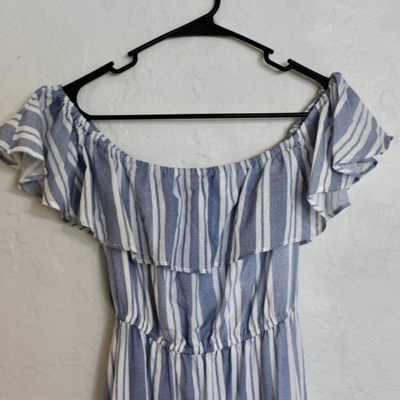 NWT Grace Elements Macy cotton midi ruffled dress - Picture 3 of 9